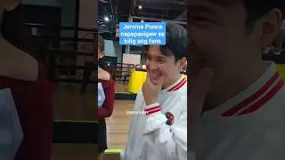 Jerome Ponce napapasigaw sa kilig ang fans. #jeromeponce #krisshrome