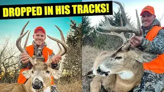 2 Deer in 1 Day! Kansas Muzzleloader Buck Hunting