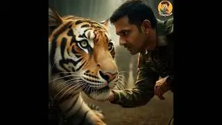 Title:🐅🤝 The Silent Bond of the Jungle Guardian 🇮🇳🌿#toontalesai #Indianarmy