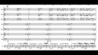 Hypnotic Brass Ensemble - Kryptonite (Full Transcription)