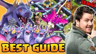 The ONLY Drag Bat Guide you will ever need ! | Dragons + Bat Spell | #clashofclans [ENG]
