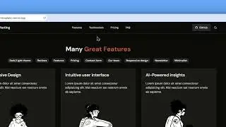 SaaS Marketing Template by Chrisstef
