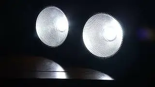 200W LED Stage Par Stage COB Par LED 2 Head Light Warm White 3000K Wash LED for Stage Party Theater