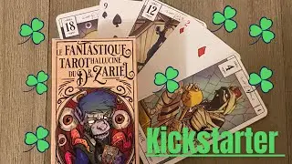 Le Fantastique Tarot Hallucine Du Dr. Zariel, Arcana Tarot Playing Cards