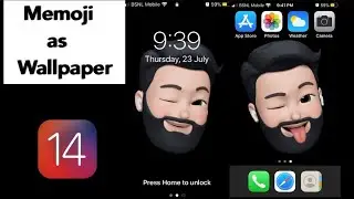 How to set Animoji/Memoji as iPhone 📲 wallpaper.