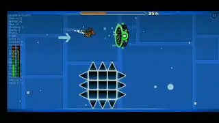 Geometry dash.     Troll level