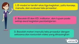 petunjuk penggunaan e-modul