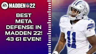 BEST DEFENSE IN MADDEN 22! 43 61 EVEN! Madden 22 Tips