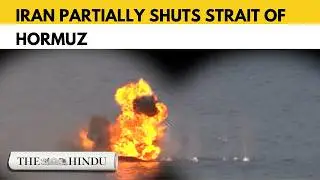 Iran partially shuts Strait of Hormuz, State media broadcasts military drills