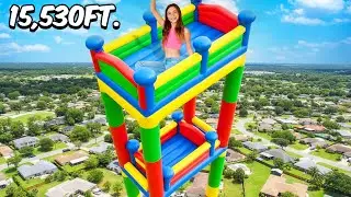 I Built the World's Tallest Bounce House!