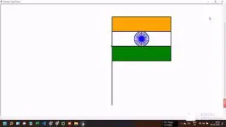 National Anthem of India ||  tiranga with python #python #Flag #INDIA