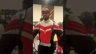 Marvel&rsquo;s Falcon Cosplay! #mcu #falcon #captainamerica #cosplay #cosplayer