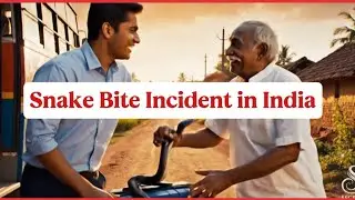 Snake bite incident in India
