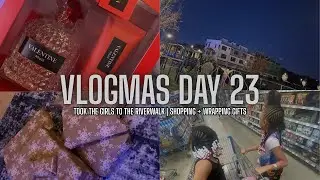 VLOGMAS DAY 23 | WE TOOK THE GIRLS TO THE RIVERWALK + Shopping & Wrapping Gifts 