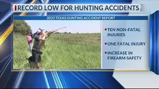 Texas hunting accidents hit all-time record low