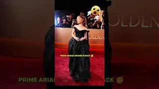 Ariana Is Back In Her Prime, Looking So Beautiful In Black Hair And Ponytail.#arianagrande #shorts