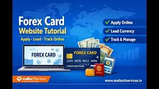 Forex Card Website Tutorial | Apply, Load & Track Forex Card Online | Step-by-Step Guide