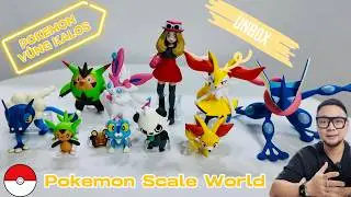 Unbox Pok&eacute;mon Scale World Kalos 1:20 | Full Set Serena & Pok&eacute;mon Gen 6