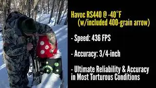 Crossbow Test in INSANE Temperatures (-40 DEGRESS!!!!!!) | TenPoint Crossbows