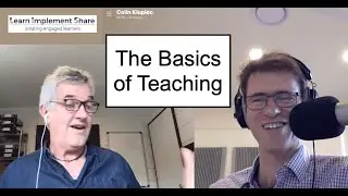 The Basics of Teaching - a video for graduate and early-career teachers.