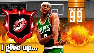 99 PASS ACCURACY LEGEND BUILD STILL CANT SAVE RANDOM REC BOTS (NBA 2K26)