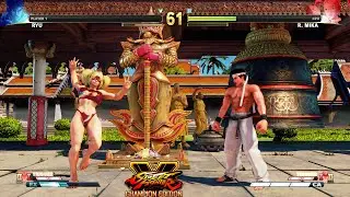 Street Fighter V: CE Ryu vs R. Mika PC Mod