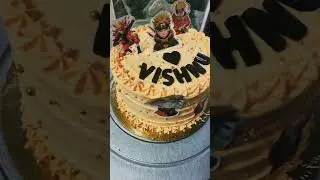 🥰 narrate theme cake 🤗#cake #shortsfeed #shorts