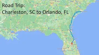Road Trip: Charleston, SC to Orlando, FL