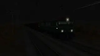 Open Rails RENFE. Servicio de Mercancías nocturno Pancorbo - Hendaya. Parte 1 Pancorbo - Alsasua.
