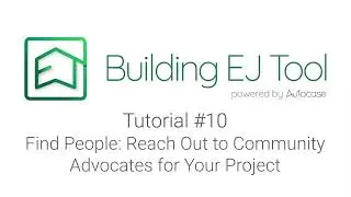 Find People: Reach Out to Community Advocates for Your Project [10/14]