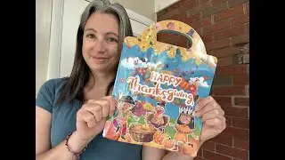 Thanksgiving Reusable Sticker Book | See Inside