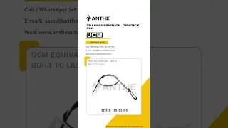 JCB Transmission Oil Dipstick (Ref Part No - 123/02459) &ndash; Check It Like a Pro - Anthe Auto Parts