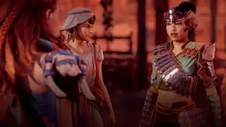 Horizon Zero Dawn - Ilsadi & Talanah ask Aloy for permanent solution to Glinthawk problem
