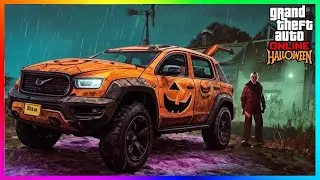 FREE SECRET Halloween Car, NEW Outfits, RARE Vehicle, UFO, Demon, GTA 5 DLC 2025 (GTA Online Update)