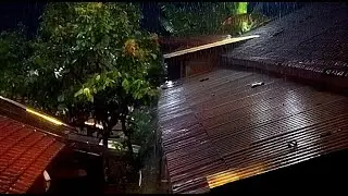 Звуки сильного дождя и грома для глубокого сна, глубокого расслабления и снятия стресса