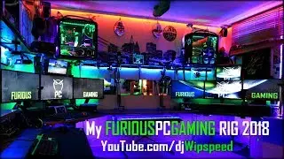 My Furious PC Gaming Rig 2018. RGB Setup | Star Wars - The Force Theme (Far Out Cover)