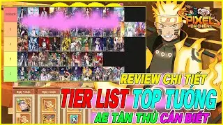 tier list top tướng mạnh nhất Pixel Đại Chiến m&agrave; ae t&acirc;n thủ cần biết