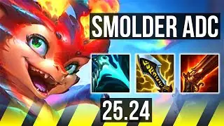SMOLDER & Leona vs JHIN & Rakan (ADC) | 69K damage | EUW Master | 25.24