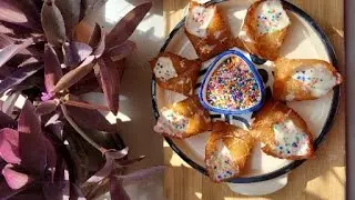 Bread Pocket with white chocolate Desert || Something New & Different Recipe for Lactose intolerance