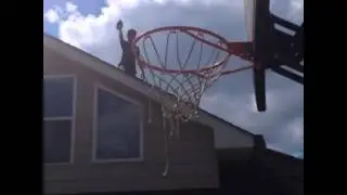 Backyard Nerf Football Trick Shots