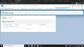 Salesforce Billing Tax Calculation