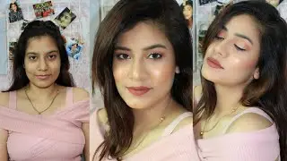 🌞Summer Glowing Long Lasting Makeup Look || Sweat Proof Tips & Tricks😍 || MakeupLoverSejal