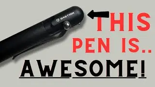 An Everyday Carry Pen For ALL | Bastion Aluminum Bolt Action Pen