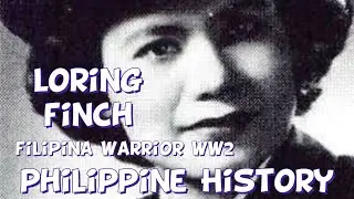 Florence Ebersole Smith Finch, US Army Intelligence in the Philippines, WW2 Filipina Warrior