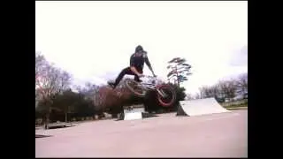 Bunny Hop Tailwhip - Slow Motion - 360 fps
