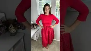 Review & Try-On of GRACE KARIN Women's Eyelet Midi Dress