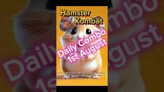 Hamster Kombat Daily Combo 1st August.