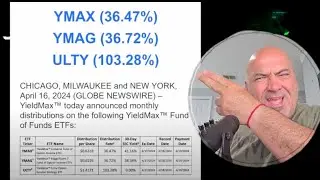 Ymax, Ymag, Ulty Distribution rate ! #distributions on #YieldMaxETFs