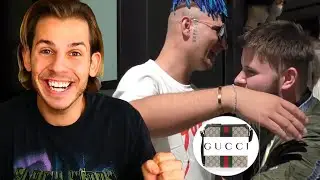 LIL LANO KAUFT GURKENSOHN GUCCI TASCHE  **emotional**