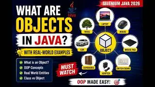 223. What are Objects in Java (Selenium Java 2026)